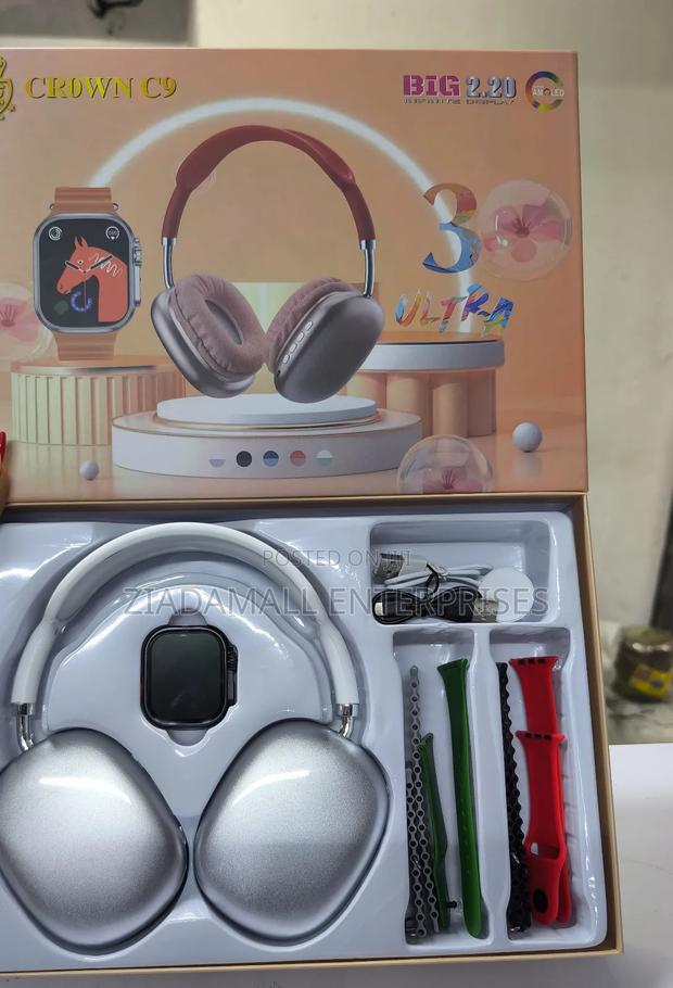 Smart Watch C9 Series Smart Watch With Headphone - main view