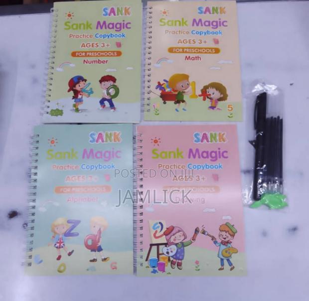 Magic Sand Book Set – 4 Books + 10 Replaceable Pens - Kb - main view