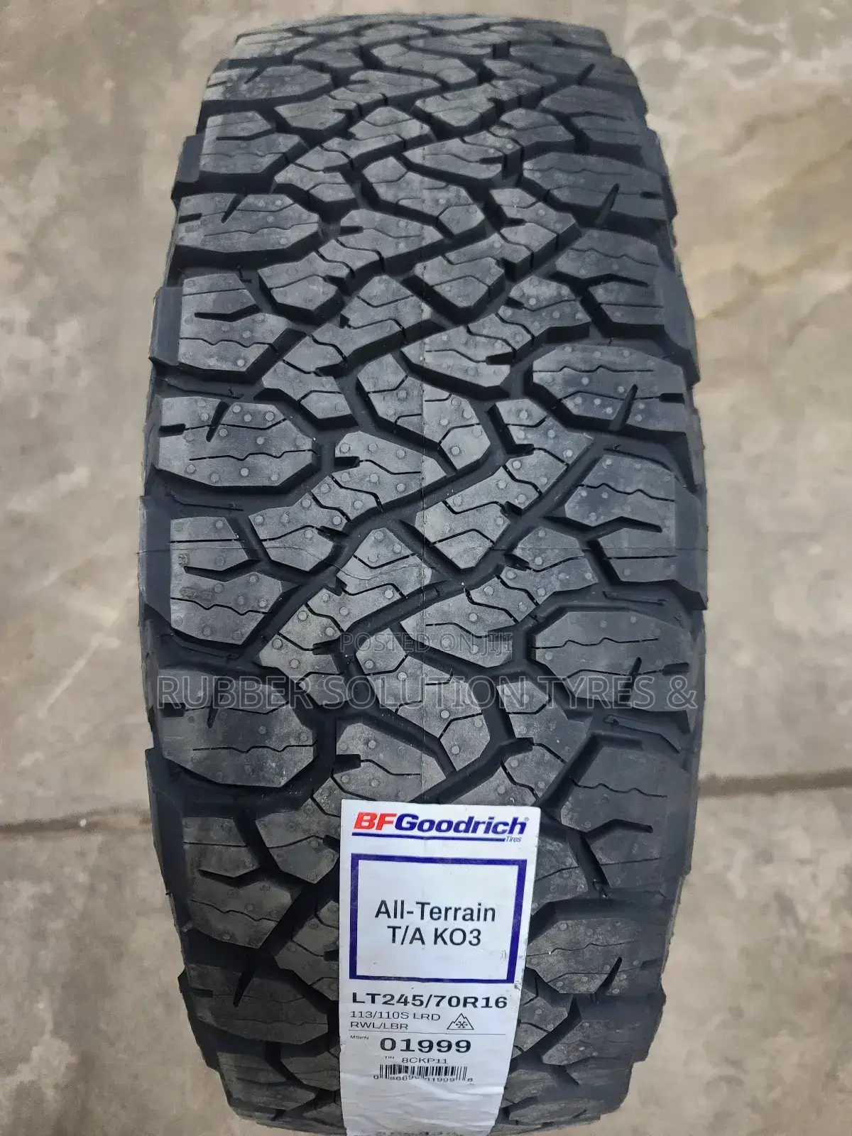 245/70 R16 Bf Goodrich Tyres a/Tk03 All-Terrain