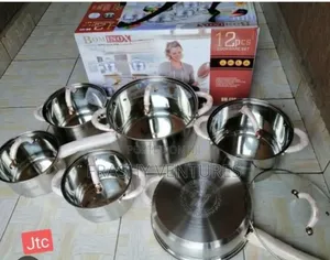 Bominox 12pcs Stainless Steel Cookeware Set