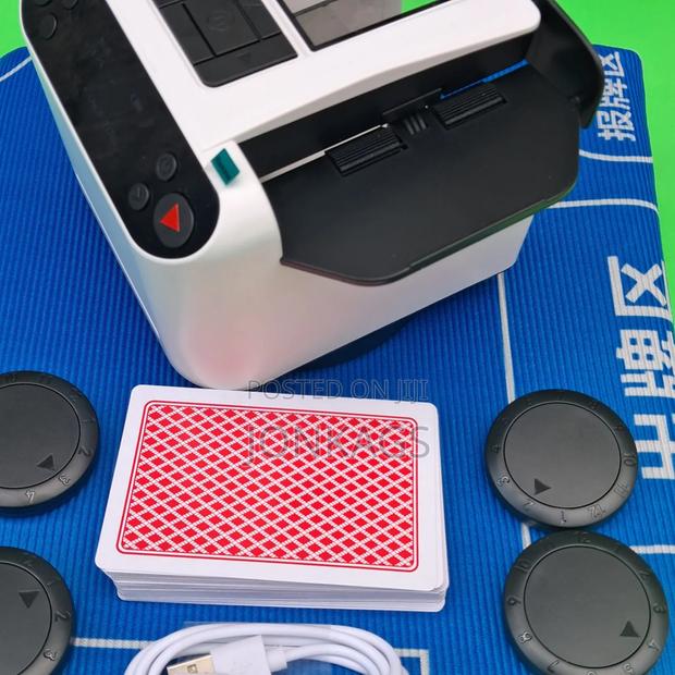 360° Rotating Automatic Card Shuffle and Dealer Machine - thumbnail 7