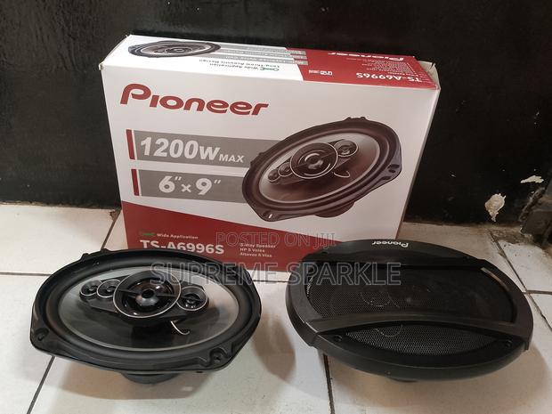 Pioneer Ts-A6996s 6x9 " 1200w Max 5-Way Car Audio Coaxial Mid Speakers