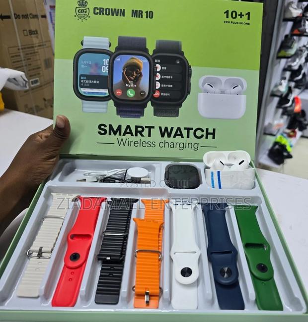 Mr10 Smart Watch 10 in 1 Stylish, Smart, and Always Ready