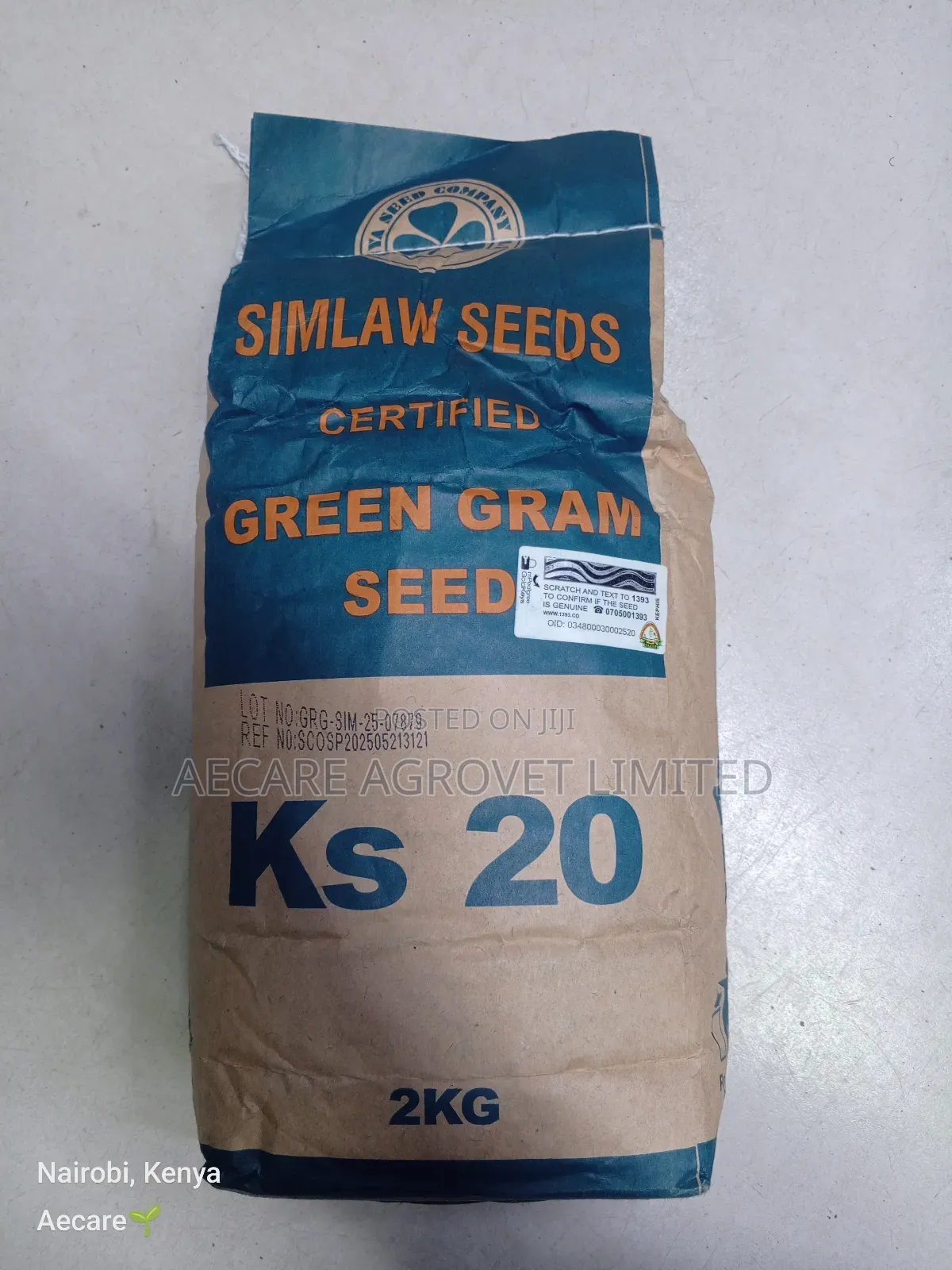 Green Gram Ks20 Certified Seeds 2kgs Kenyaseed