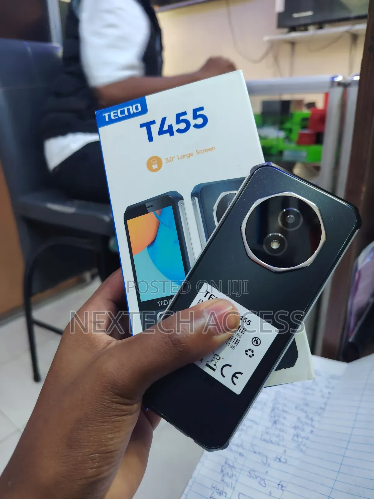 New Tecno T455 Black