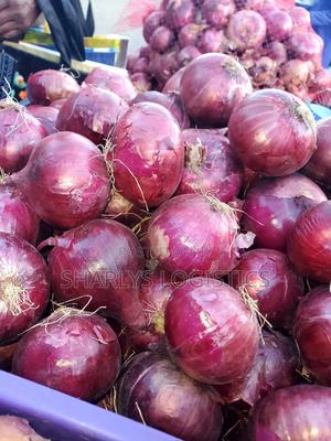 Fresh Red Onions . - thumbnail 2