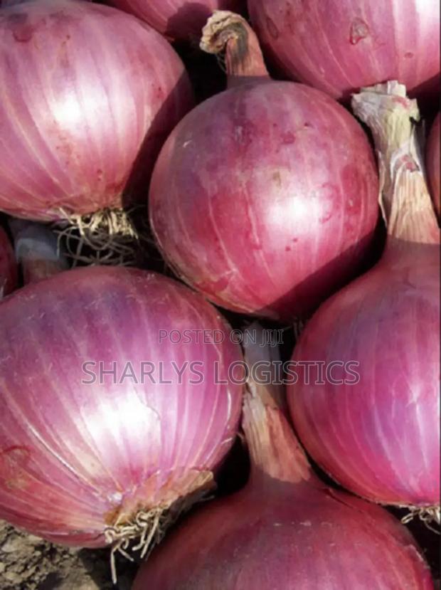Fresh Red Onions . - thumbnail 4