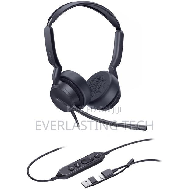 Yealink Uh42 Dual Teams Usb-C/a Corded Usb Headset .