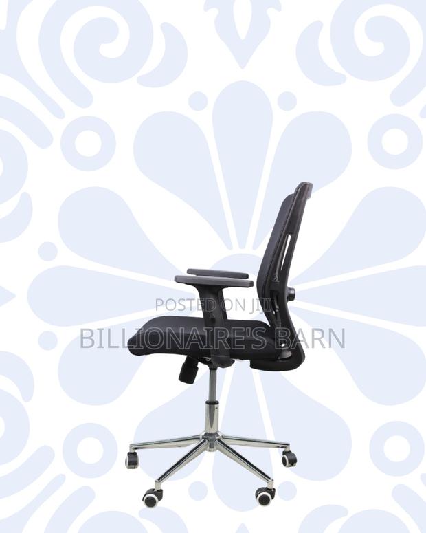 Barn Origin Mid-Back Office Chair | Easy Adjustments, Chrome Base