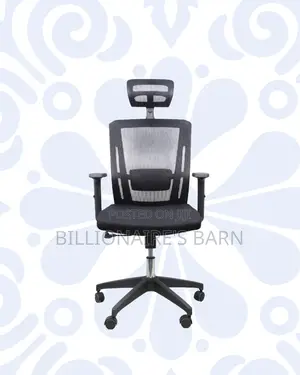 Ergonomic Mesh Task Chair • Space-Saving Fit, Durable Nylon Base