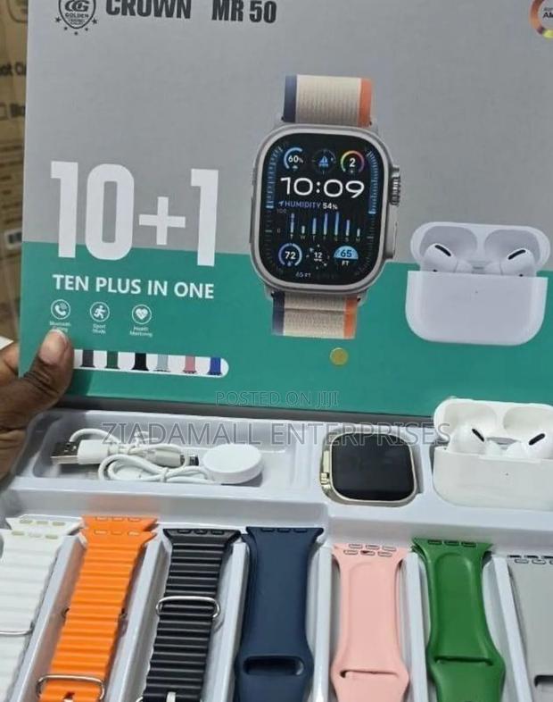 Crown Mr50 10-in-1 Smartwatch – Your Everyday Health Lifestyle