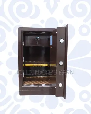 Heavy-duty Fireproof Safe 70kg • Steel Build, Biometric Access