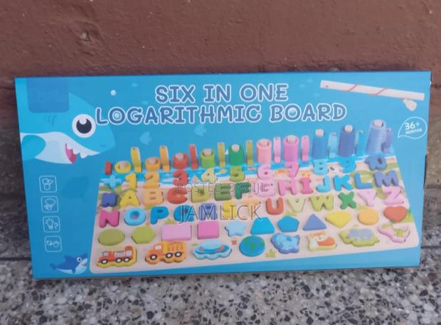 6-in-1 Logarithmic Montessori Board – Km