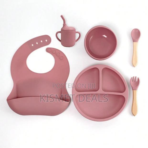 6pc Silicone Baby Feeding Cutlery Set - thumbnail 6