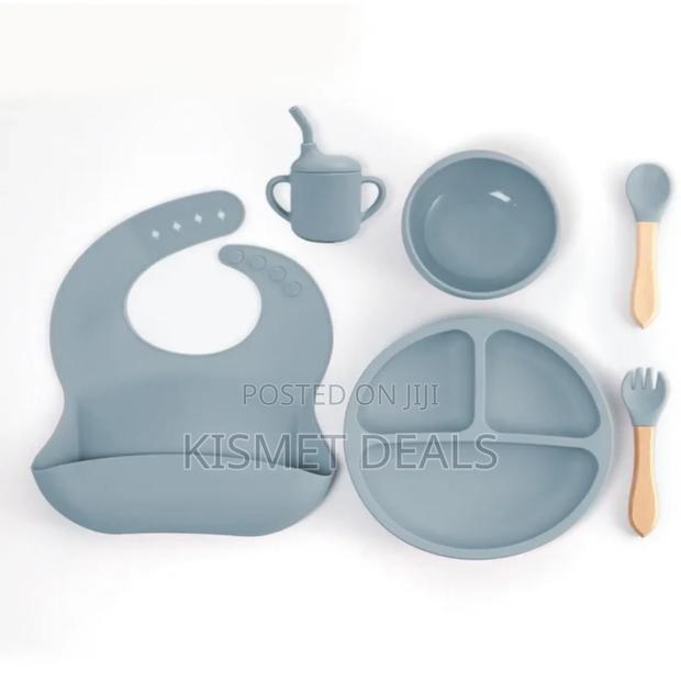 6pc Silicone Baby Feeding Cutlery Set - thumbnail 8