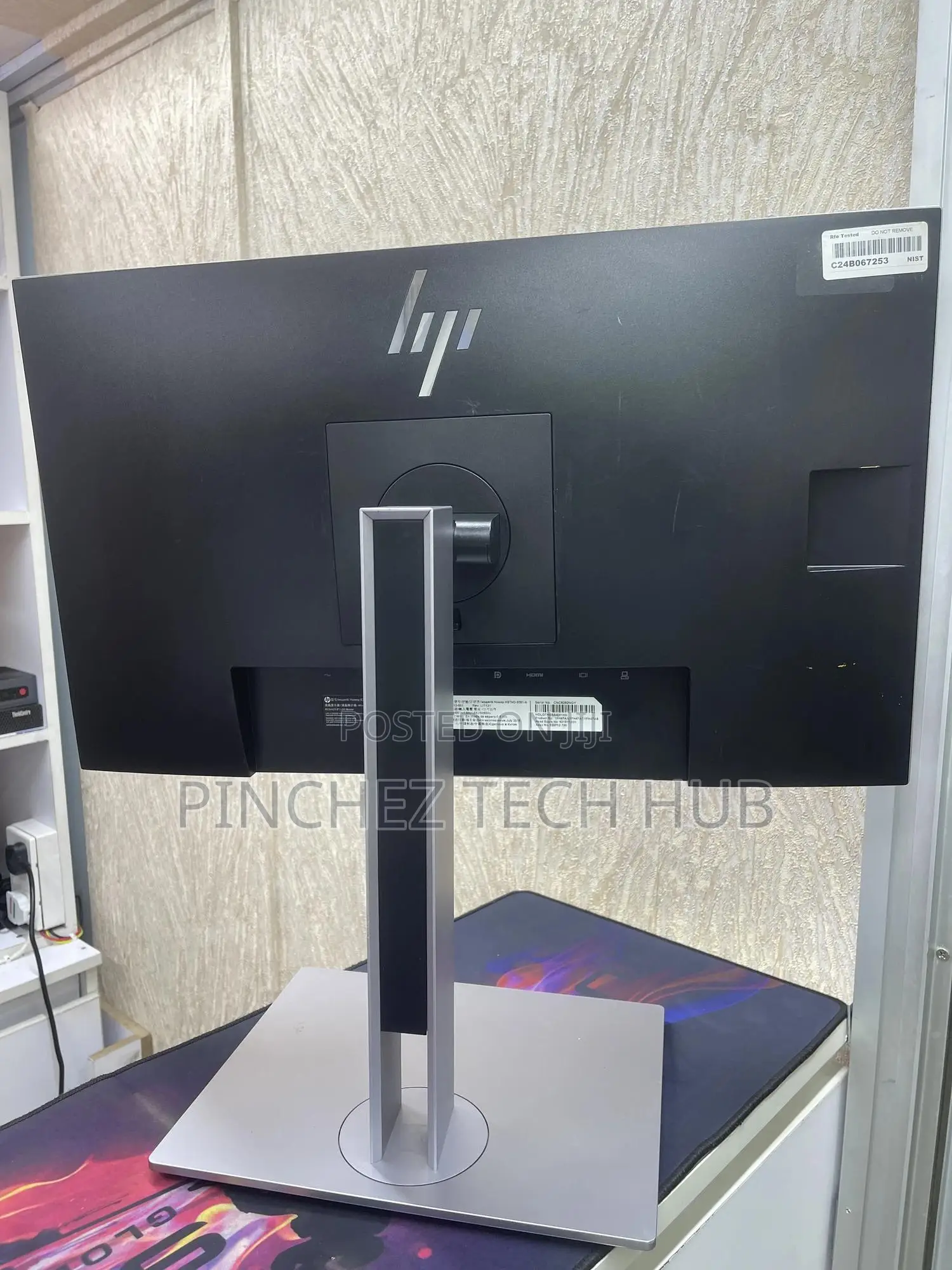 Hp E243 FHD Frameless Monitor 24 Inches Hdmi/Display /Vga/Usb Ports