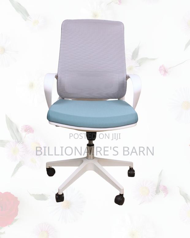 Mid-Back Mesh Task Chair for Work | Executive Finish, Backrest - thumbnail 3