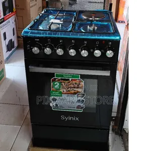 Syinix 50x55 Standing Cooker 3+1 With Rotisserie