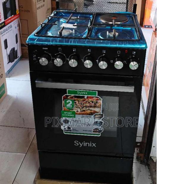 Syinix 50x55 Standing Cooker 3+1 With Rotisserie