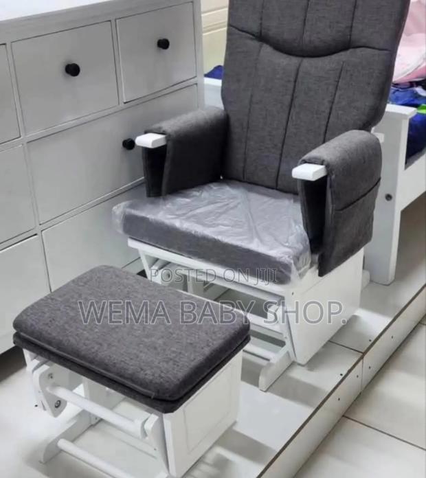 Nursery Glider and Ottoman Set Nursing Chair - thumbnail 10