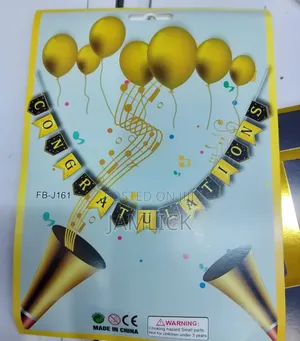 Congratulations Paper Banners –Km