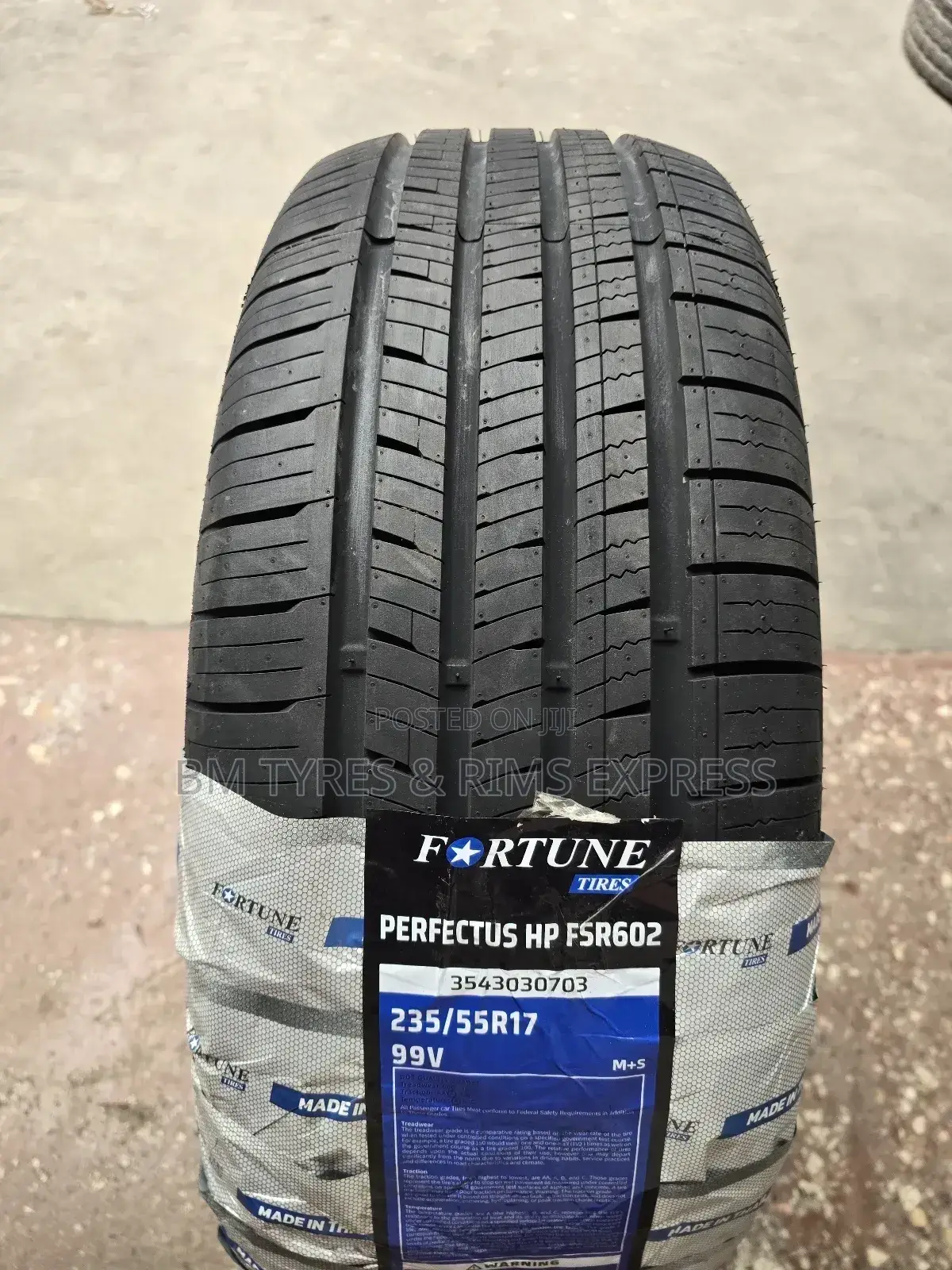 235 /55 R17 Fortune(Perfectus FSR 602).