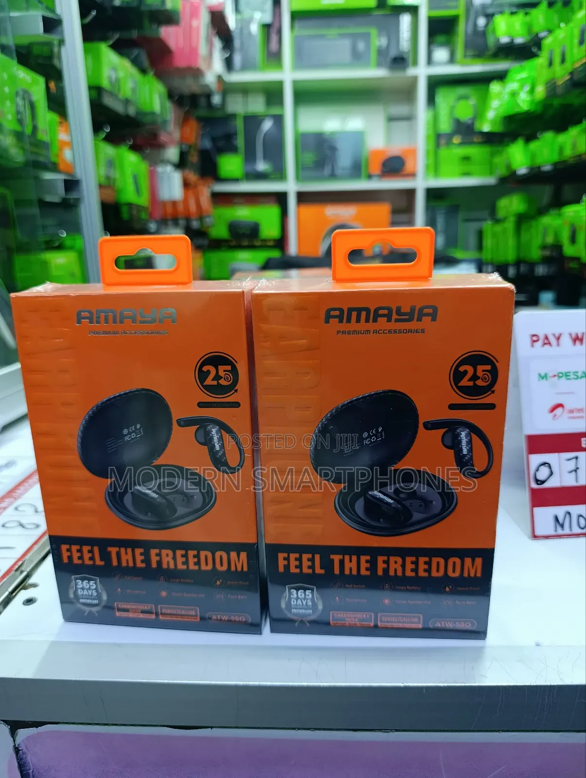 Amaya Wireless Sport Earbuds