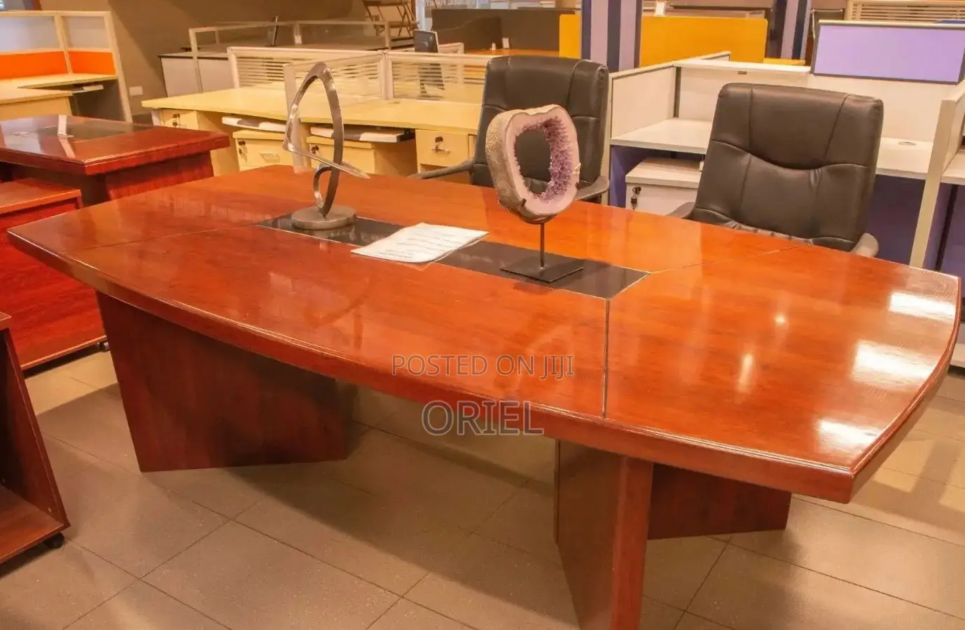 Boardroom Tables; Spacious 2.4m Business Boardroom Desk