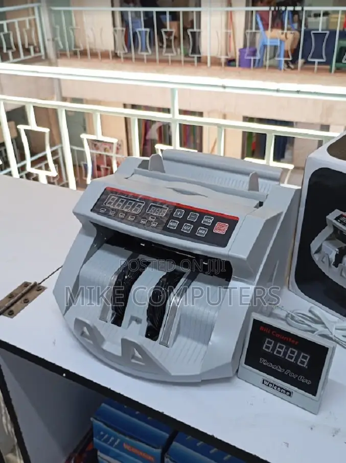 Money Counter Worldwide Bill Counting Machine Detector Uv/Mg