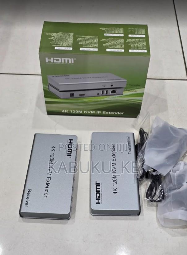 120m Hdmi Kvm Extender Over Cat 6 With Usb Mouse - main view