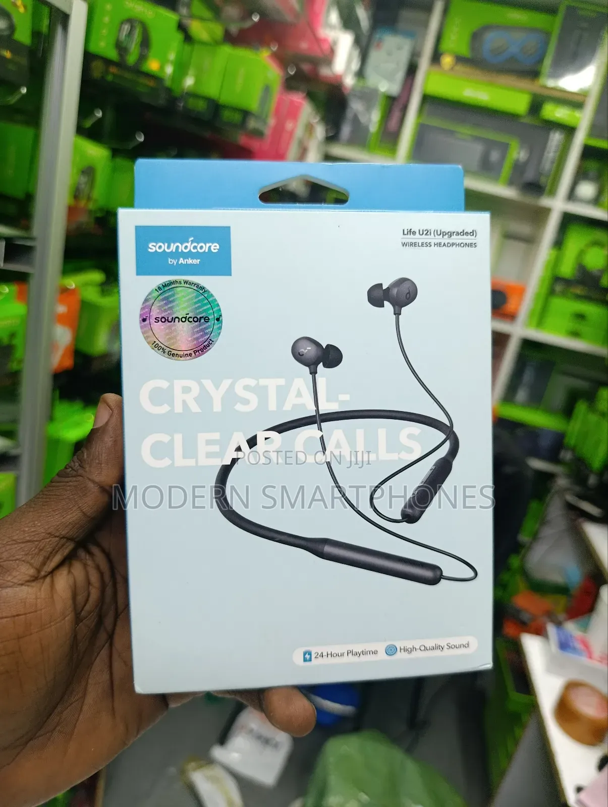 Soundcore By Anker Life U2i Wireless Neckband Headphones