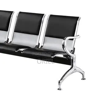 Office Benches; Sturdy 4-Link Office Waiting Room Chairs