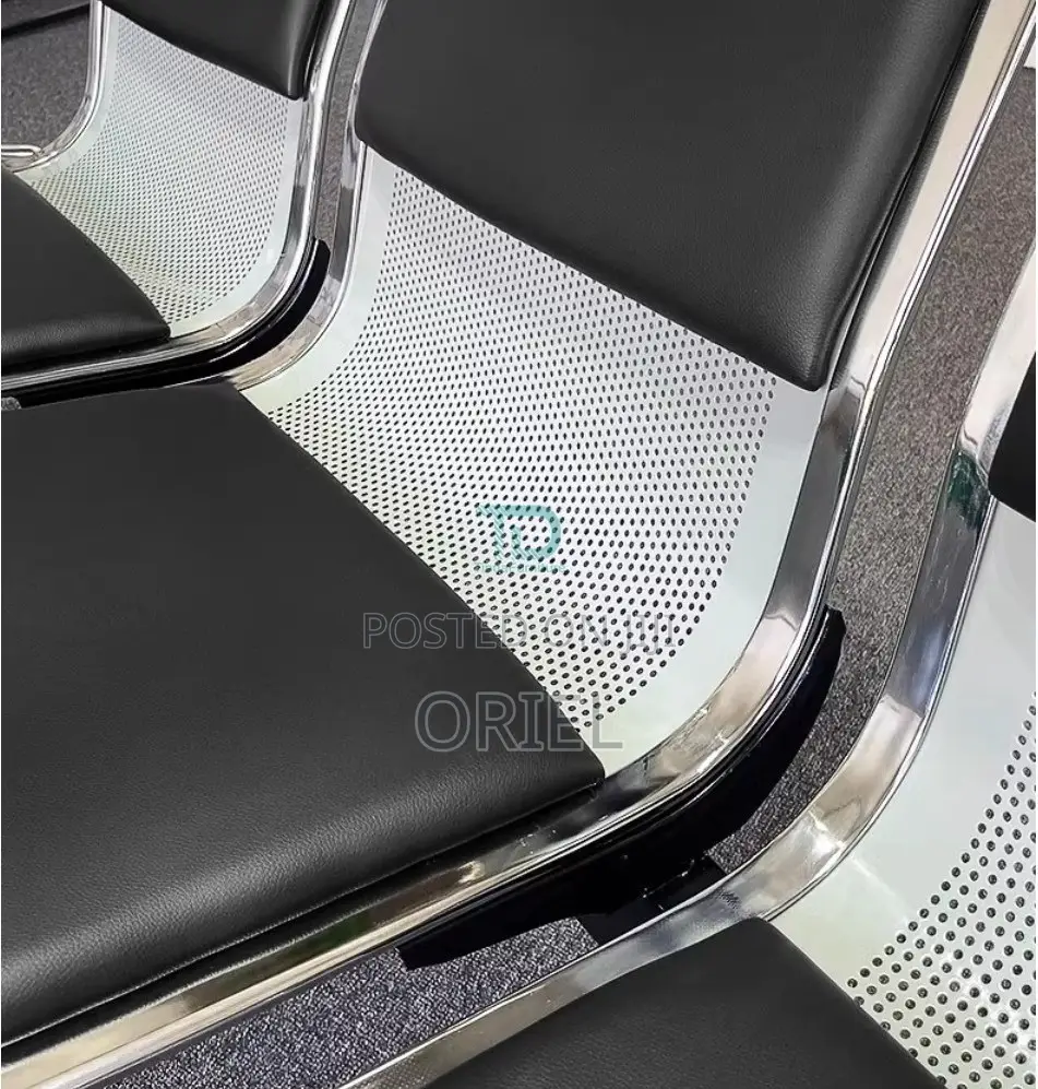 Office Benches; Sturdy 4-Link Office Waiting Room Chairs