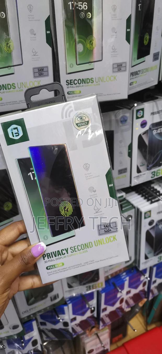 Cviva Privacy Tpu Screen Protector Film for Samsung Galaxy S20 Plus - thumbnail 3