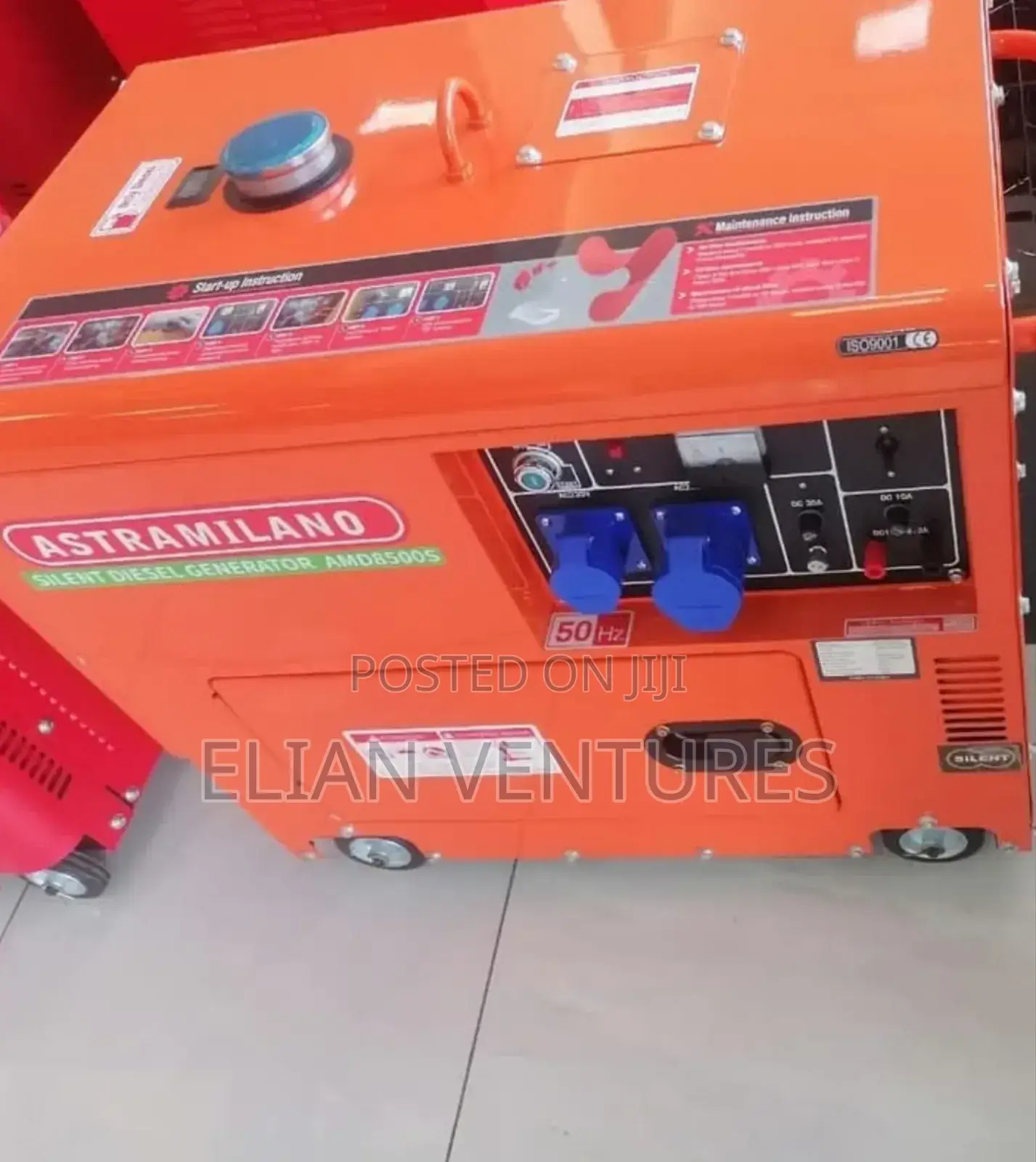 Brand New Astramilano 10 Kva Silent Generator