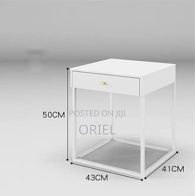 Bedroom Night Stand; Modern Bedside Storage Rack For Bedroom