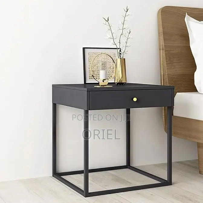 Bedroom Night Stand; Modern Bedside Storage Rack For Bedroom