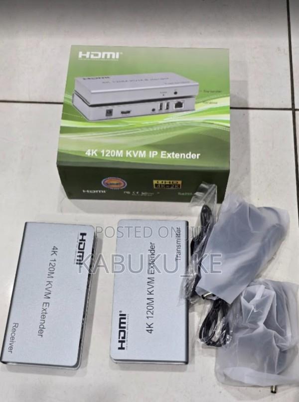 4k 120m Hdmi Extender Kvm, Supports Usb Mouse