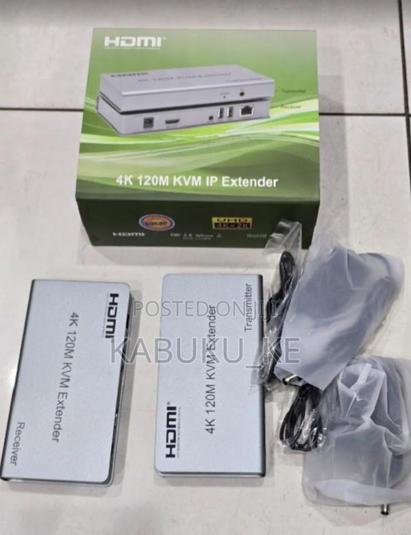 4k Hdmi Kvm Extender 120m With Usb Ports