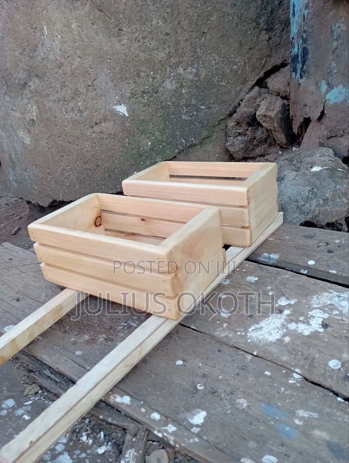 Mini Wooden Crate