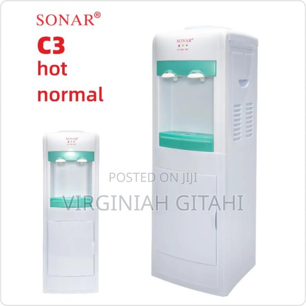 White *Sonar Dispenser C3 Hot and Normal* - main view