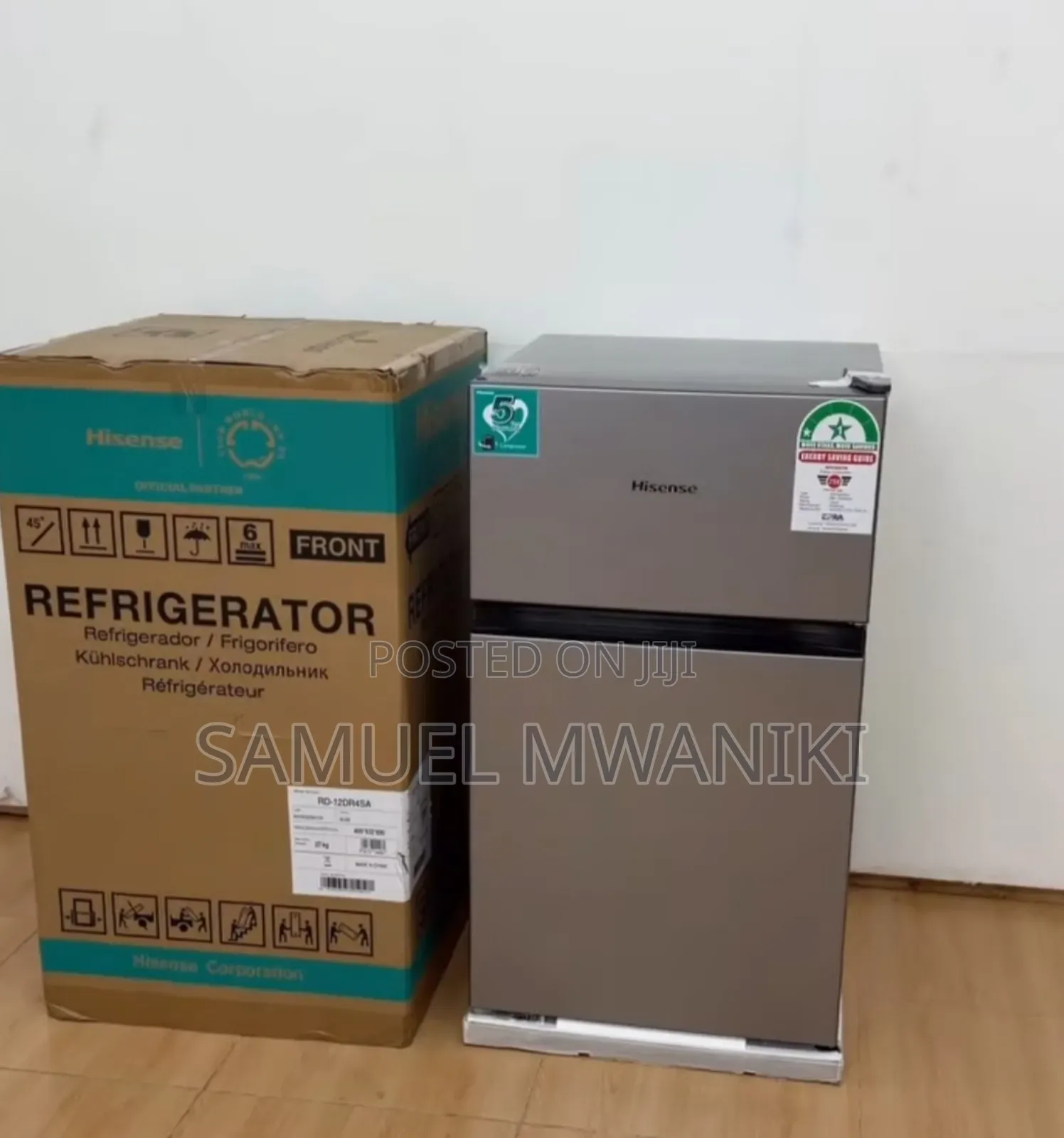 Hisense Double Door Fridge 91l Ref091dr