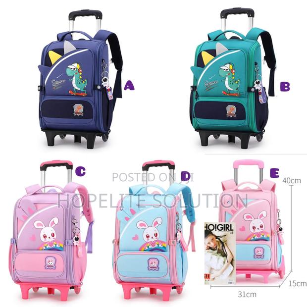 Excellent Quality Trolley School Bag - thumbnail 3