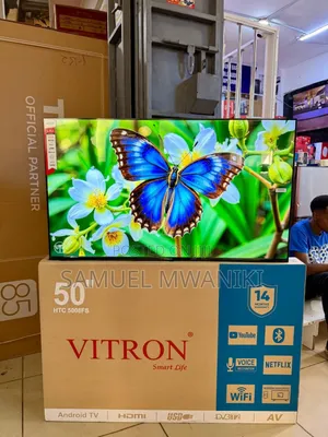 Vitron 50" Full Hd 1080 Pixels Smart Android Tv Bluetooth Connection