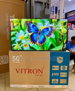 Vitron 50" Full Hd 1080 Pixels Smart Android Tv Bluetooth Connection