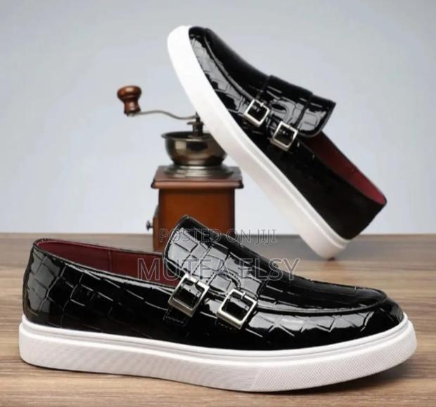 Black,Gold Blue Wetlook Monks - main view