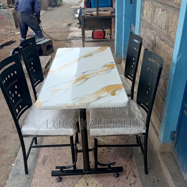 Fine Finish Laser Cut Chairs With Power Coating Finish