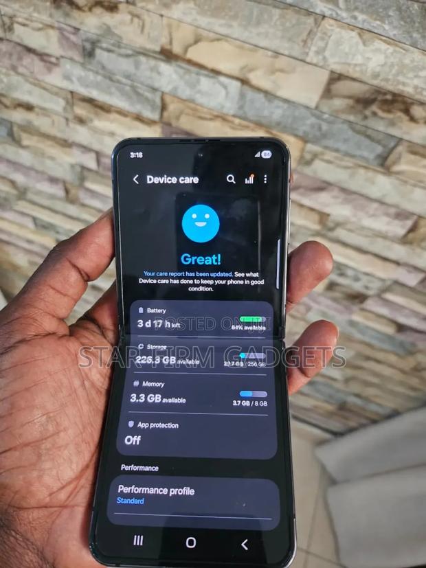 Samsung Galaxy Z Flip 5 256 GB Black - main view