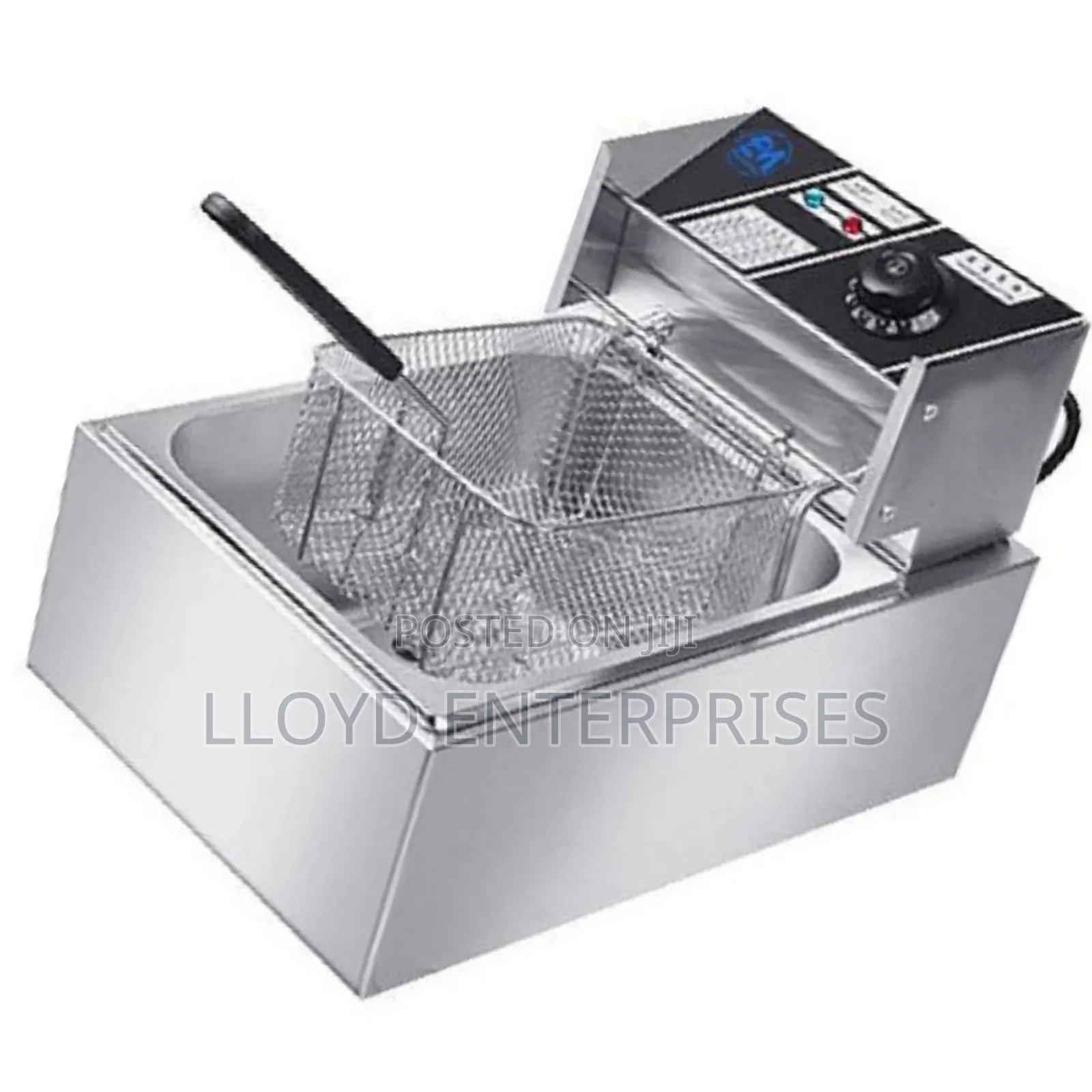 6 Litres Electromate Stainless Steel Deep Fryer