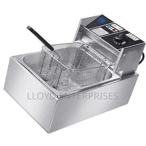 6 Litres Electromate Stainless Steel Deep Fryer